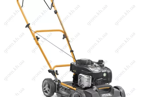 Фото 1- Бензиновая газонокосилка Stiga Multiclip 47 SQ B