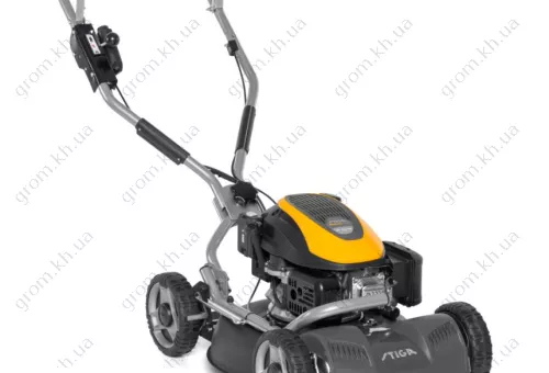 Фото 1- Бензиновая газонокосилка Stiga Multiclip 50 SXE