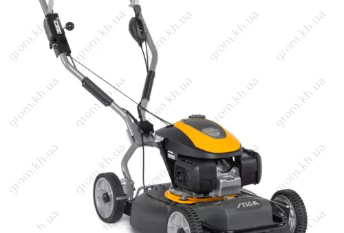 Фото 1- Бензиновая газонокосилка Stiga Multiclip PRO 53 SVX H