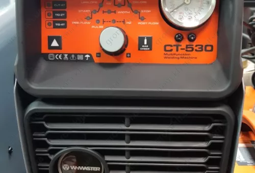 Фото 1- Зварювальний інвертор Wmaster CT-530 (CUT+TIG+MMA)