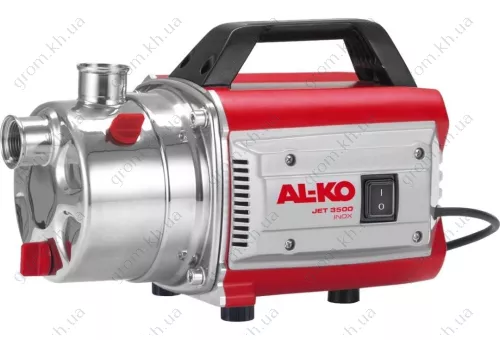 Фото 1- Поверхневий насос AL-KO Jet 3500 Inox Classic