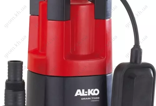 Фото 1- Занурювальний насос для брудної води AL-KO Drain 7500 Classic