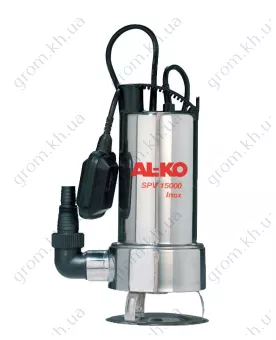 Фото 1- Занурювальний насос для брудної води AL-KO SPV 15004 Inox