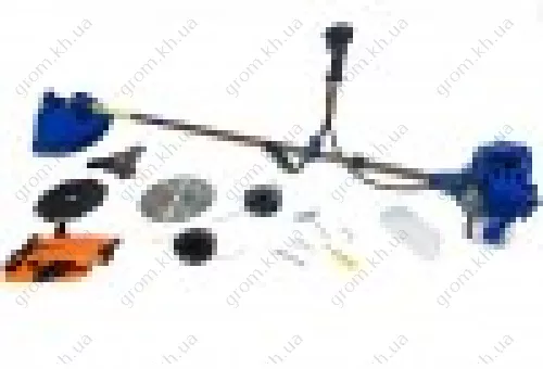 Фото 1- Бензокоса Байкал 3500 (1 ножа+шпули+рюкзак)