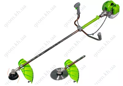 Фото 1- Бензокоса Craft-tec PRO GS-770 (4200W, диск с победитом 40z, 1 шпуля,  рюкзак)