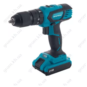 Фото 1- Шуруповерт аккумуляторный Grand ДА-21У Ударный 3 А/Ч 21 Вольт