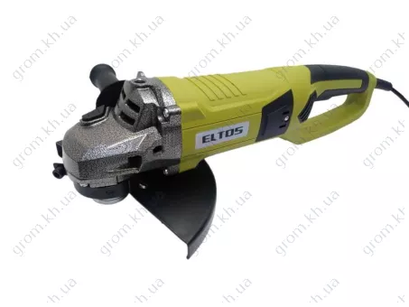 Фото 1- Машина кутошліфувальна Eltos МШУ 230-2650 Поворотна ручка, плавний пуск
