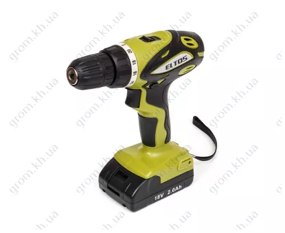 Фото 1- Шуруповерт акумуляторний Eltos ТАК-18H