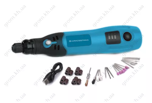 Фото 1- Акумуляторний міні-гравер KRAISSMANN 600 AMS 31
