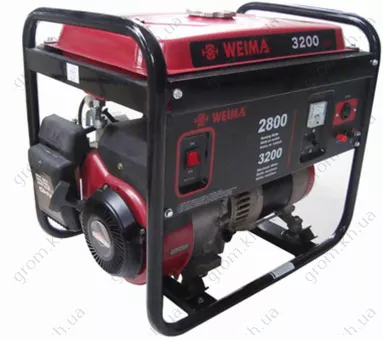 Фото 1- Бензиновый генератор Weima WM3200E