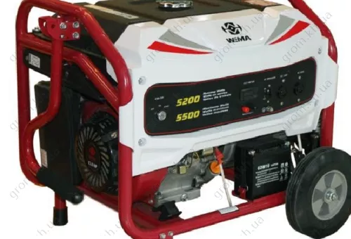 Фото 1- Бензиновий генератор Weima WM5500E