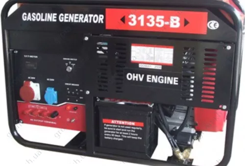 Фото 1- Бензиновый генератор Weima WM3135-B