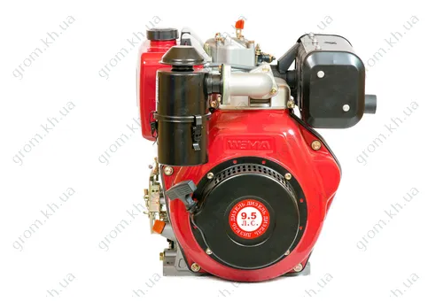 Фото 1- Дизельный двигатель Weima WM186FB, 9,5 л.с., шлицы