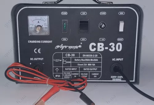 Фото 1- Зарядний пристрій Промінь CB-30