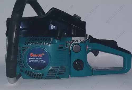 Фото 1- Бензопила Sirius CHAIN SAW CS-4200
