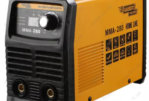 Фото 1- Зварювальний інвертор Kaiser MMA-280 HOME LINE