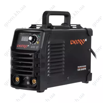 Фото 1- Зварювальний інвертор Дніпро-М SAB-260DPB (САБ-260ДПК)
