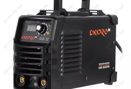 Фото 1- Сварочный инвертор Дніпро-М SAB-260DPB (САБ-260ДПК)