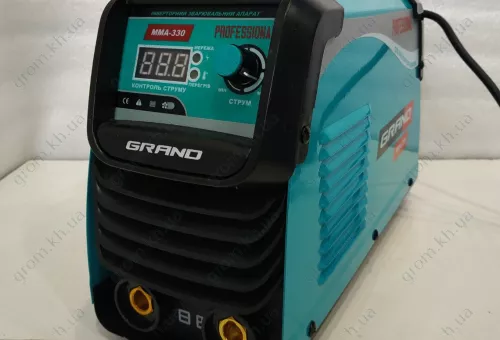 Фото 1- Зварювальний інвертор Grand ММА-330 Prof