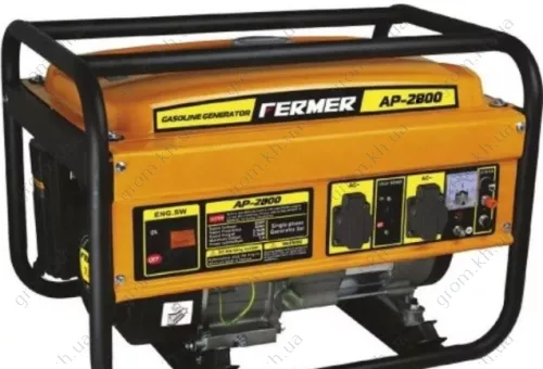 Фото 1- Бензиновый генератор Fermer AP-2800