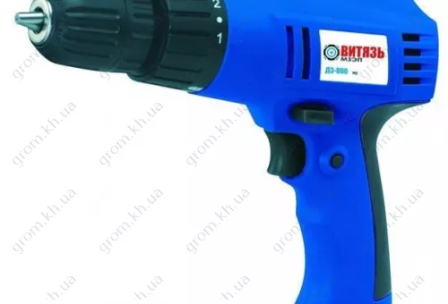 Фото 1- Шуруповерт сетевой Витязь ДЭ-870