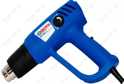 Фото 1- Фен будівельний Витязь ФП-2000 з регулюванням