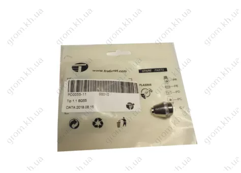 Фото 1- Сопло плазмове Trafimet (Італія) на плазмотрон AG-60 (SG-55)