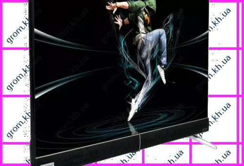 Фото 1- ТБ Grunhelm GD43HSFL8 frameless+Soundbar+decor