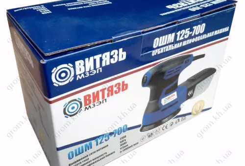 Фото 1- Шлифмашина эксцентриковая Витязь ОШМ-125/700