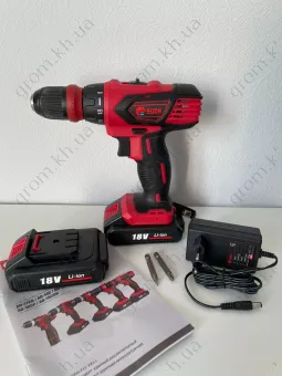 Фото 1- Шуруповерт аккумуляторный Edon AD-18CUN