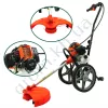 Фото 2 - Мотокоса на колесах GrunWelt GW-140HP