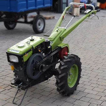 Фото 1- Мотоблок дизельный Forte МД-81 8 л.с. Зеленый (без плуга)