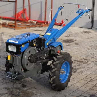 Фото 1- Мотоблок дизельный Forte МД-81Е 8 л.с. Синий (без плуга)