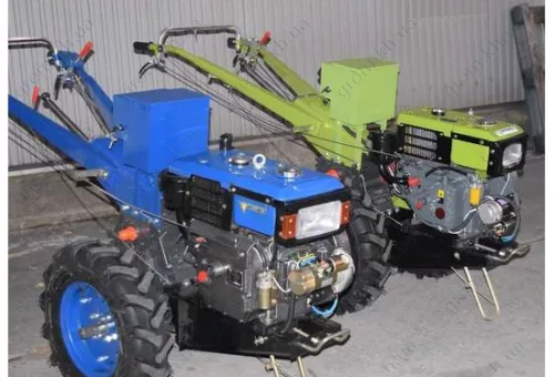 Фото 1- Мотоблок дизельний Forte МД-121Е 12 к.с. Синій (без плуга)