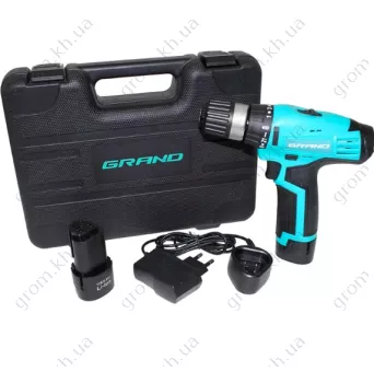 Фото 1- Дриль акумуляторний Grand ТАК-12 Li-ion