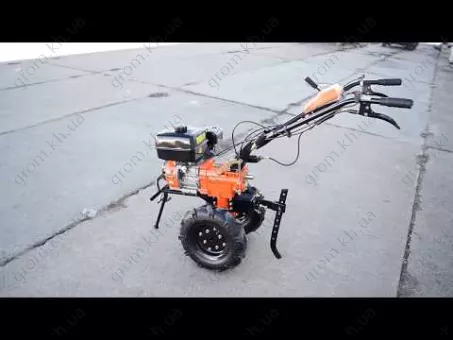 Фото 1- Культиватор бензиновый Forte 105GS 7 л.с. Оранжевый
