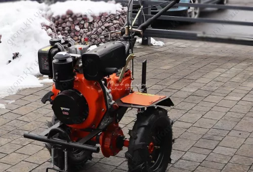 Фото 1- Культиватор дизельный Forte 1050 6.5 л.с. Оранжевый