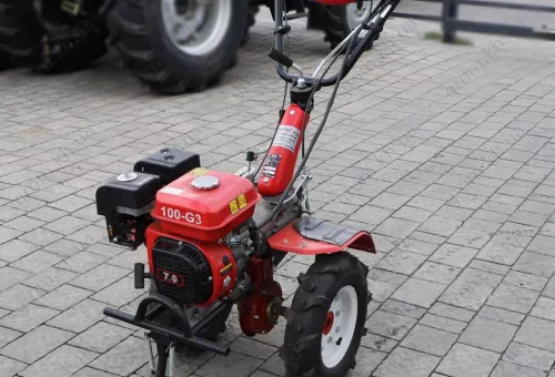 Фото 1- Культиватор бензиновий Forte 100-G3 7 л. червоний