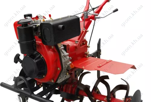 Фото 1- Культиватор дизельний Forte 1050S 5 л. червоний