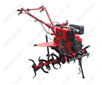 Фото 1- Культиватор дизельный Forte 1350-3 9 л.с. Красный