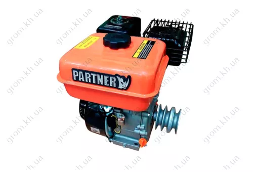 Фото 1- Двигатель бензиновый Partner 170F (7,0 л.с., с 3х ручейковым шкивом и бак 5 литров