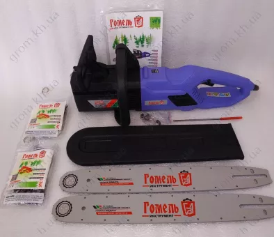 Фото 1- Електропила Гомель ПЦ-2850 (2 шини, 2 ланцюги)