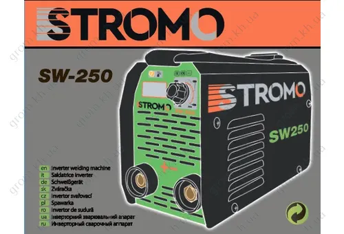 Фото 1- Сварочный инвертор Stromo SW-250 (дисплей)