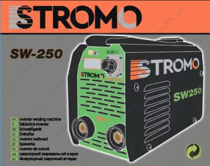 Фото 1- Сварочный инвертор Stromo SW-250 (дисплей)
