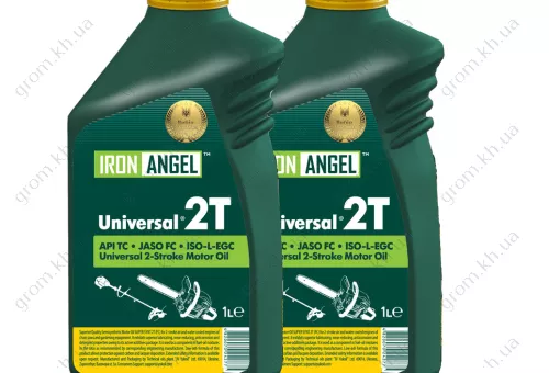 Фото 1- Масло Iron Angel 2T Master Synt 1 л.