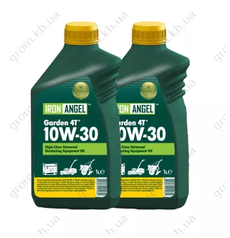 Фото 1- Масло Iron Angel 4T 10W-30 Master Synt 1 л.