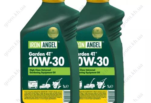 Фото 1- Масло Iron Angel 4T 10W-30 Master Synt 1 л.