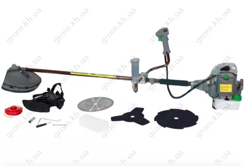 Фото 1- Бензокоса Азовсельмаш БГ-4200 (3т, 8т, 40т победитовый, 1 катушка, ремень, рюкзак)