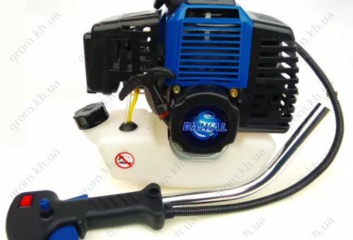 Фото 1- Бензокоса Байкал Profi БГ-5500 (3 Ножа, 1 Котушка)