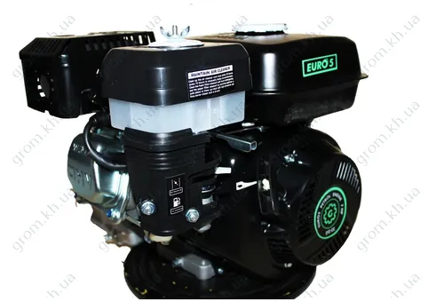 Фото 1- Двигатель бензиновый GrunWelt GW170F-S (CL) (центробежное сцепление, шпонка, вал 20 мм, 7.0 л.с.)
